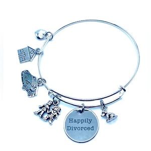 Happily Divorced Charm Bracelet